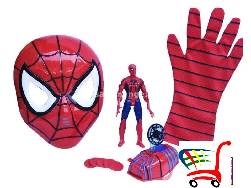 Spiderman set+maska - Spiderman set+maska