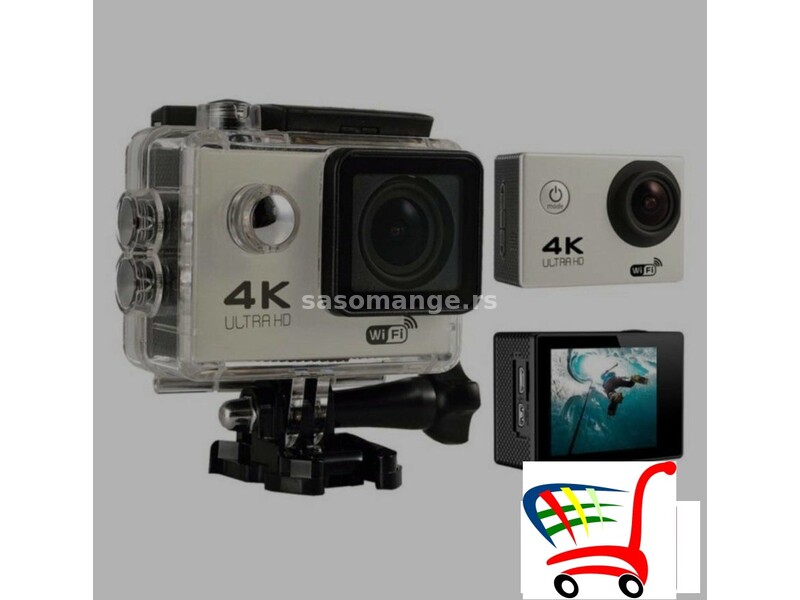 SPORTSKA 4K HD WiFi kamera/ akciona HD WiFi kamera - SPORTSKA 4K HD WiFi kamera/ akciona HD WiFi ...