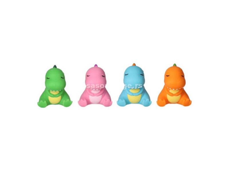 Squeezy dino, gumena igračka, neon dinosaurus, miks ( 894361 )