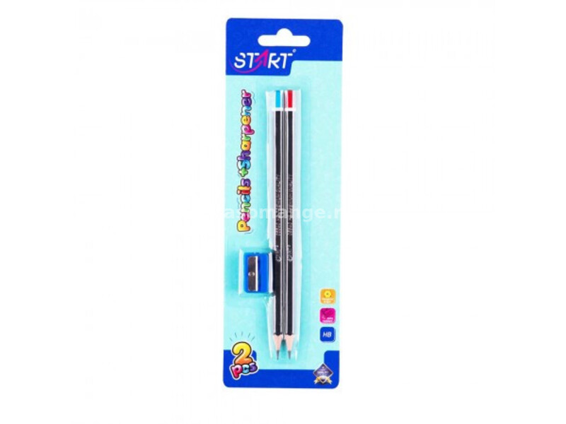 Start olovke grafitne space 2kom i zarezaČ na blisteru start ( STR6073 )