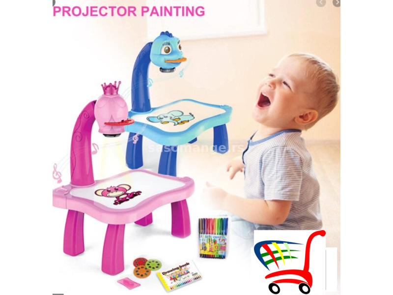 STO ZA CRTANJE-Projektor sto za crtanje-Sto za decu - STO ZA CRTANJE-Projektor sto za crtanje-Sto...