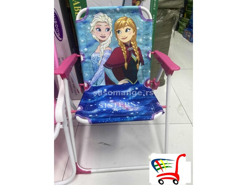 Stolice za decu rasklopive Mini,Frozen,Star wars - Stolice za decu rasklopive Mini,Frozen,Star wars