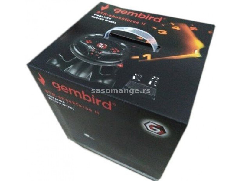 STR-ShockForce-II ** Gembird USB 2.0 volan za igrice PC (2999) 20044