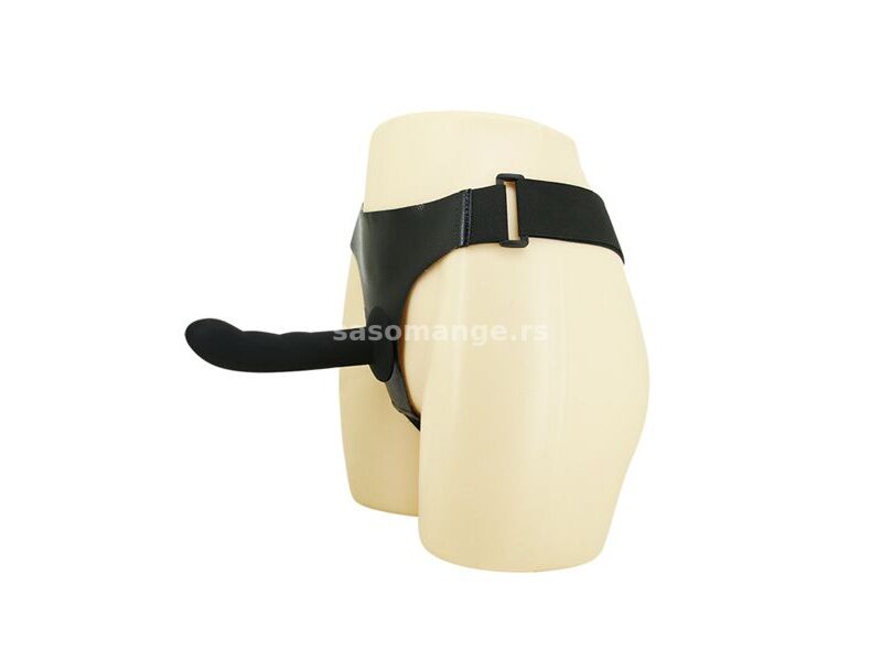 Crni Strap on 17cm