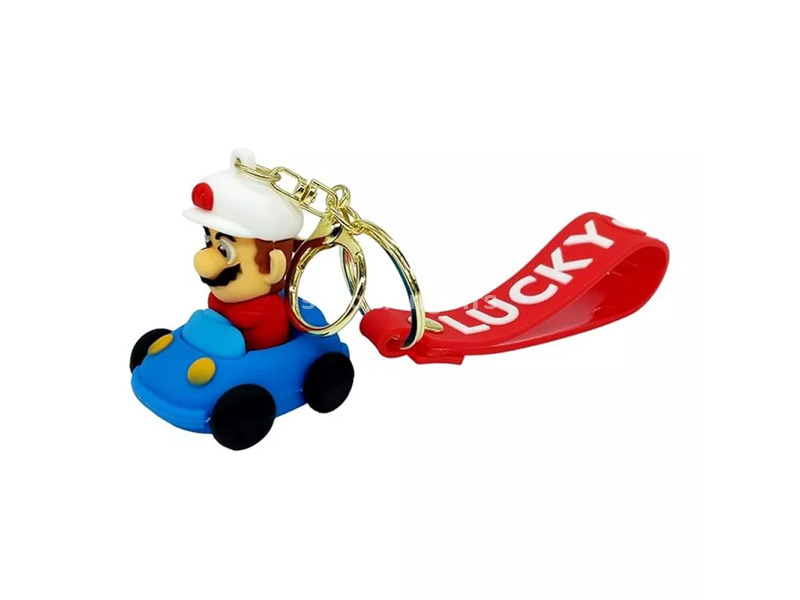 Super Mario - Mario Kart (Red) Keychain