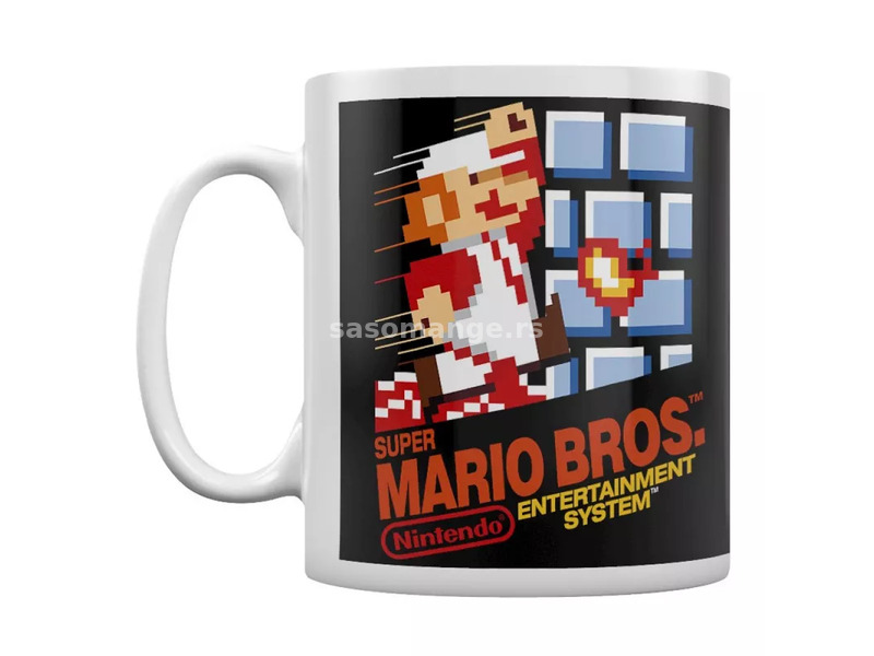 Super Mario (NES Cover) Mug