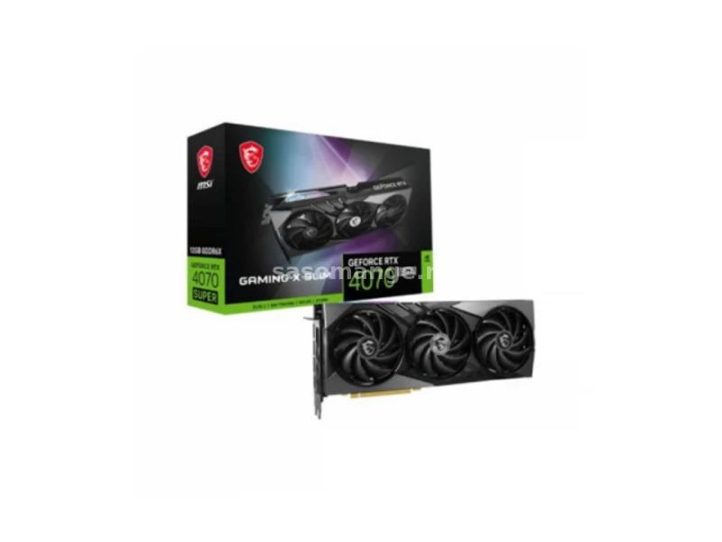 SVGA MSI Geforce RTX 4070 SUPER GAMING SLIM 12GB GDDR6, V513-619R