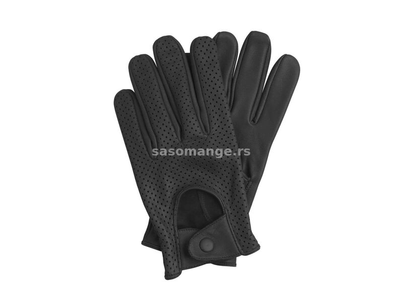 SW Kožne rukavice za vožnju crne sa rupicama veličine xl