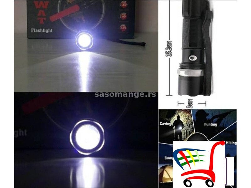SWAT LED baterijska lampa - SWAT LED baterijska lampa