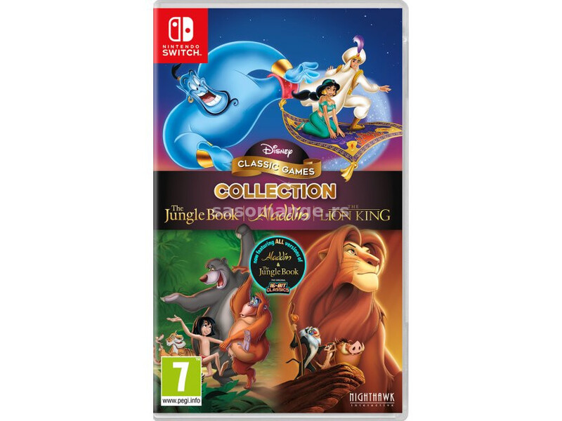 Switch Disney Classic Games Collection: The Jungle Book, Aladdin, &amp; The Lion King