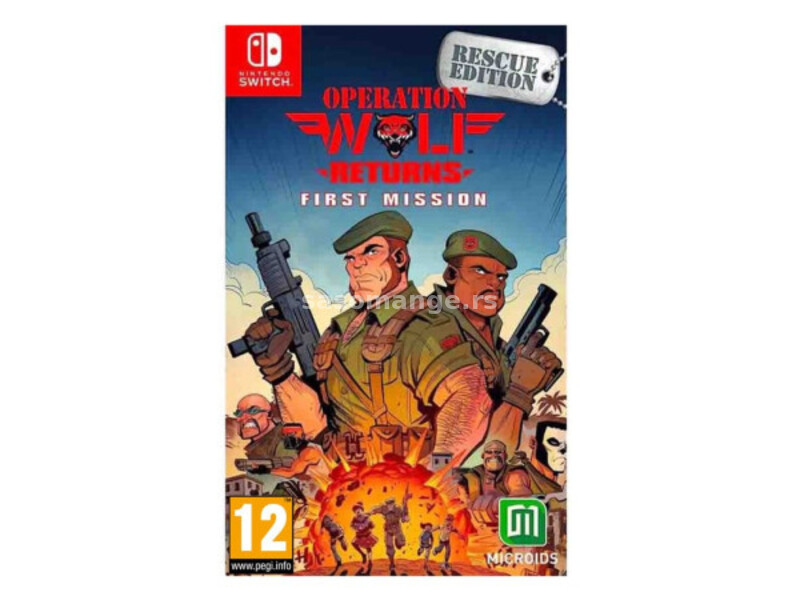 Switch Operation Wolf Returns: First Mission - Day One Edition ( 049417 )