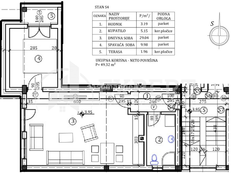 Stan u novogradnji, 49m2, preko puta hotela Tami Residence