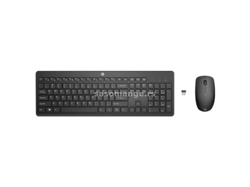 Bežični komplet tastatura + Miš HP 230 - US, 18H24AA