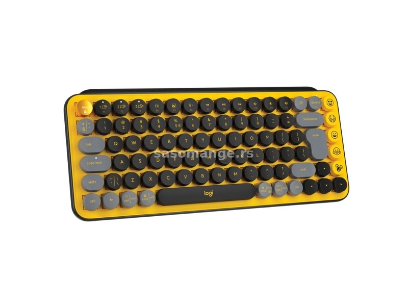 Tastatura sa Emoji Logitech Pop Keyboard with Emoji, Blast Yellow