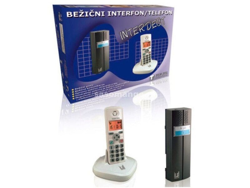 Tehtel Bezicni interfon sa telefonom INTERDECT(CL-3622) ( 0496 )
