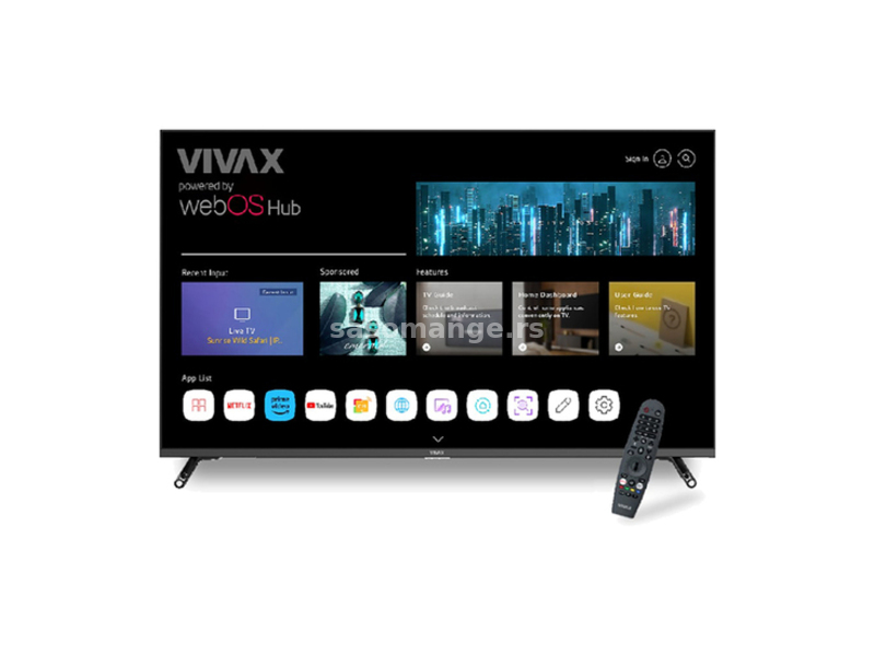 Televizor Vivax 50S60WO, 50'' (127 cm), 3840 x 2160 4K, Smart