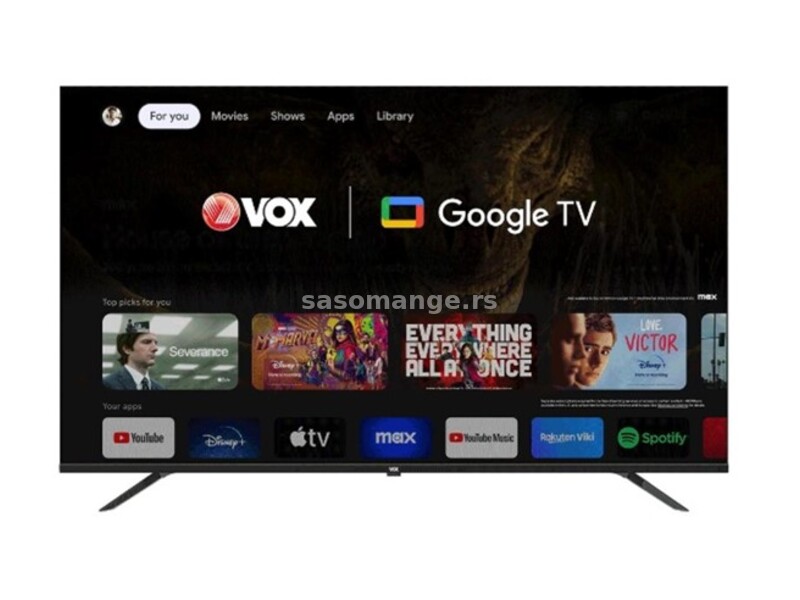 VOX Televizor 55GOU080B 55'' 4K (3840 x 2160)