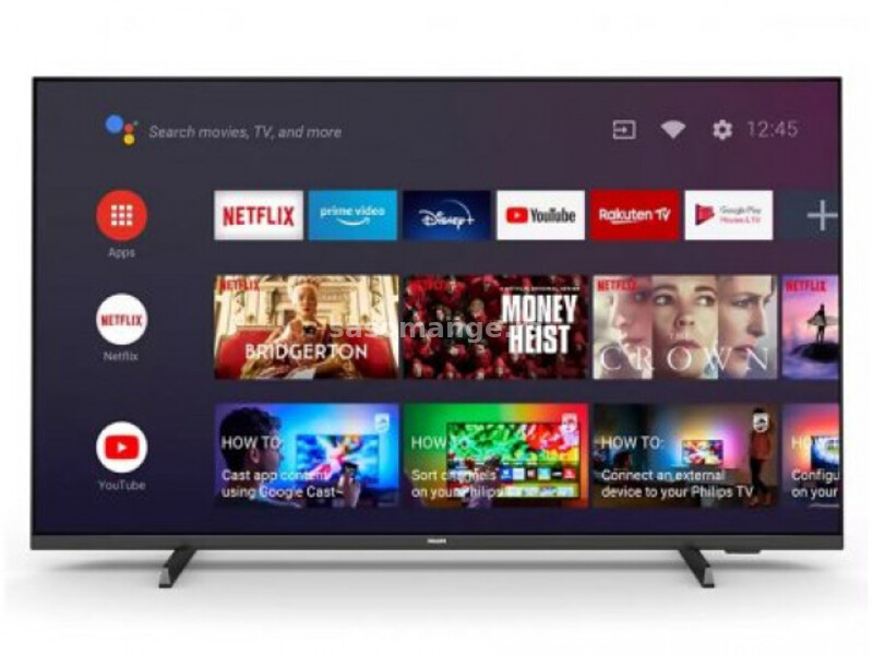 Televizor PHILIPS LED TV 55PUS7406/12 4K ANDROID CRNI