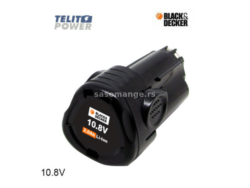 TelitPower 10.8V 2000mAh Black&amp;Decker BL1510 ( P-4106 )