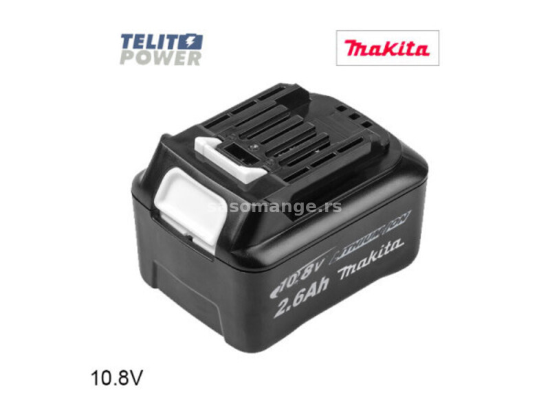 TelitPower 10.8V 2600mAh LiIon - baterija za ručni alat Makita BL1041 ( P-4089 )