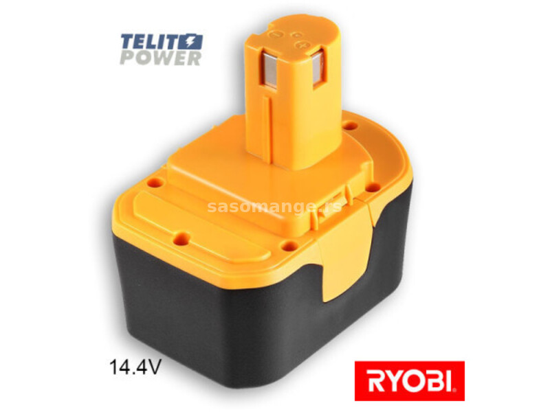 TelitPower 14.4V 2000mAh - baterija za ručni alat Ryobi 1400655, 1400656, 1400671, 4400011, 13022...