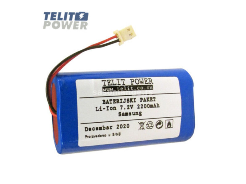 TelitPower baterija Li-Ion 7.2V 2050mAh za Bosch PSR200 PSR-200 šrafilicu ( P-0986 )