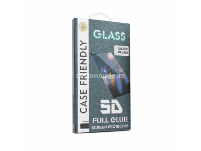 Tempered glass full glue za Samsung N960F Note 9 zakrivljeni crni
