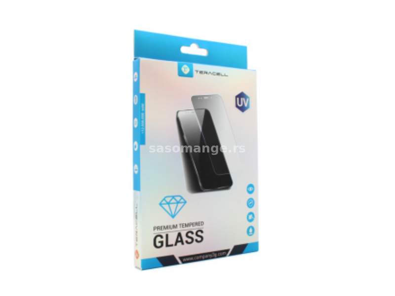 Tempered glass Premium UV Glue Full Cover + Lampa za Huawei P50 Pro