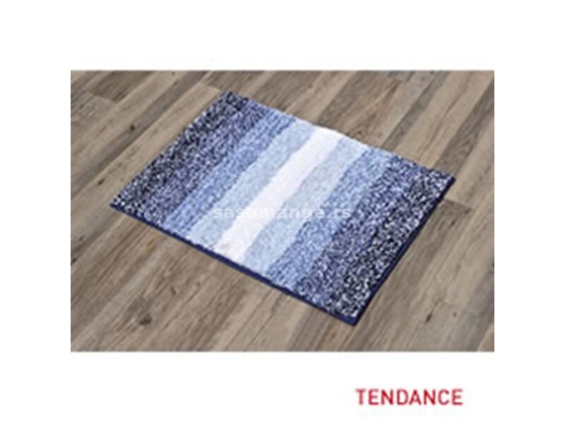 TENDANCE TEPIH ZA KUPATILO 50x70cm MIKROFIBER, PLAVA