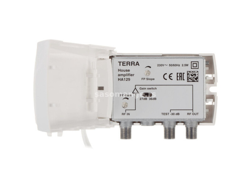 Terra Electronic Pojačavač CATV, 47- 862 MHz, 27/36 dB - HA129
