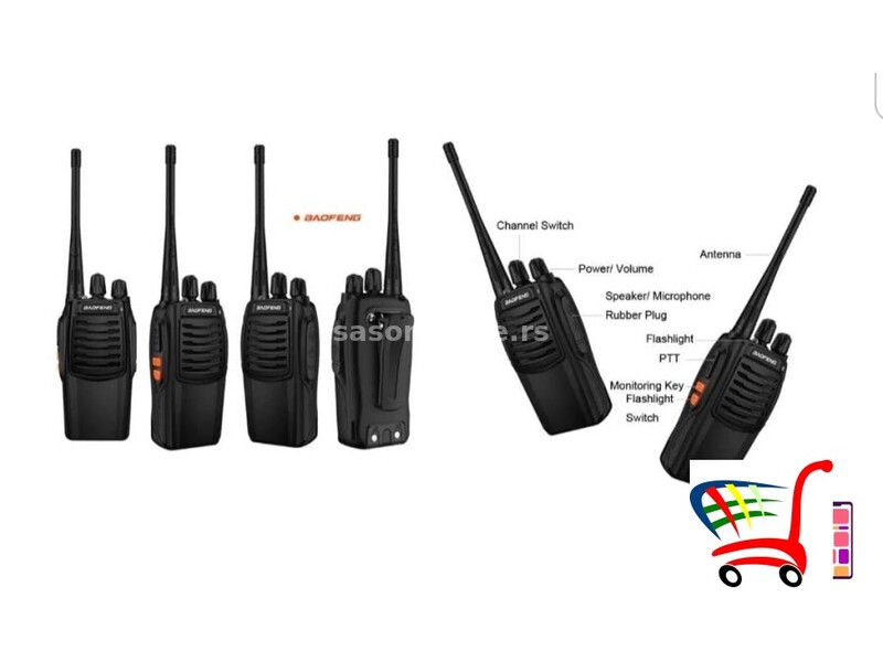 Toki Voki Baofeng BF-C1 - radio stanica - Toki Voki Baofeng BF-C1 - radio stanica