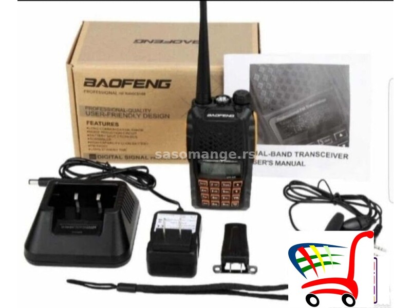 Toki voki radio stanica baofeng - UV-6R - - Toki voki radio stanica baofeng - UV-6R -