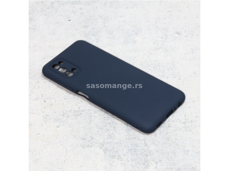 Torbica Nano Silikon za Samsung A037G Galaxy A03s (EU) tamno plava