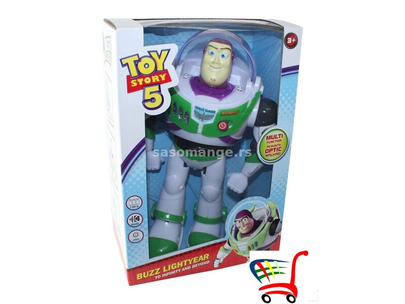 Toy Story 5 Buzz Ligtyear sa zvucnim i svetlosnim efektom - Toy Story 5 Buzz Ligtyear sa zvucnim ...