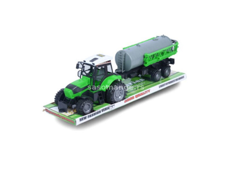 Traktor sa cisternom zeleni ( 11/64075 )