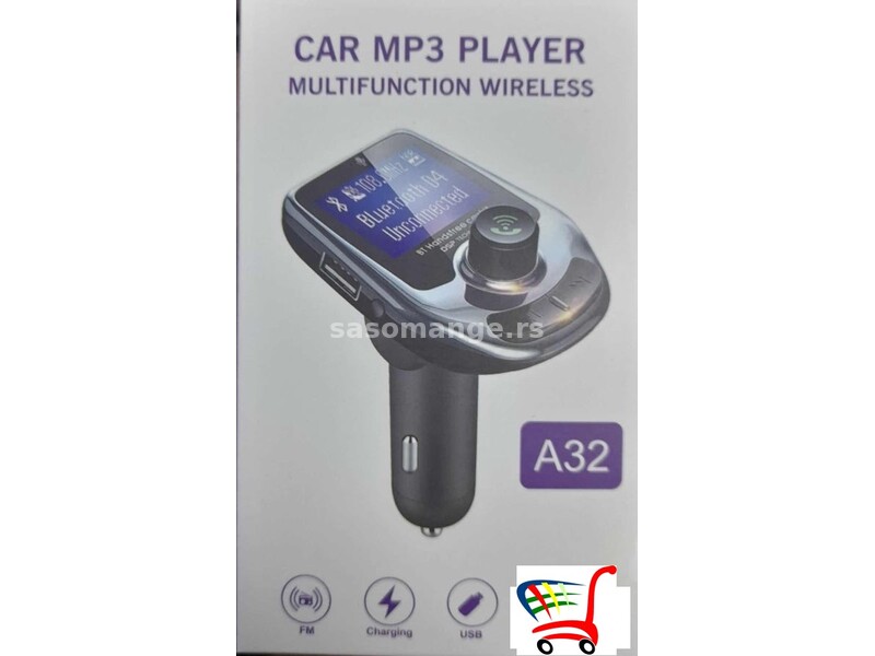 Transmiter - blutut mp3 player za auto A32 - Transmiter - blutut mp3 player za auto A32