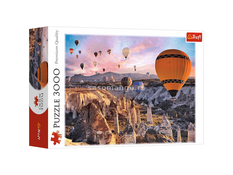 Trefl puzzle Balloons over Cappadocia 3000 delova