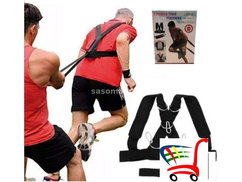 Treger traka za treniranje Fitnes Sled Harness - Treger traka za treniranje Fitnes Sled Harness