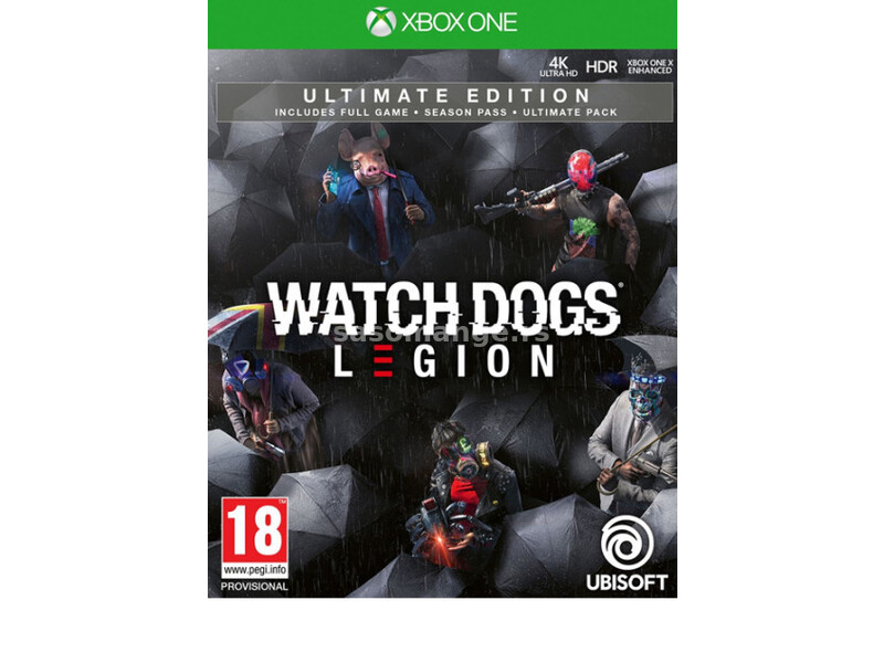Ubisoft Entertainment XBOXONE/XSX Watch Dogs: Legion - Ultimate Edition ( 038773 )