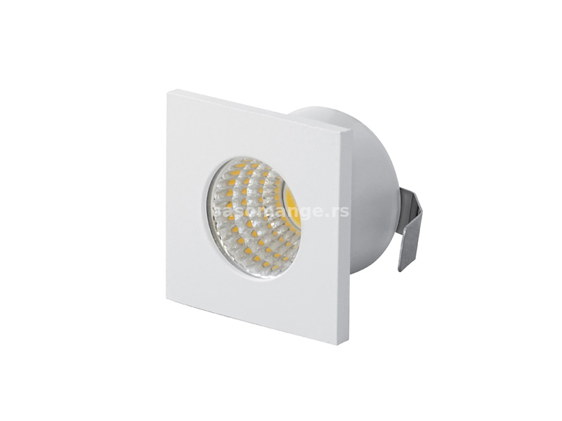 Ugradna LED lampa 3W toplo bela Prosto LUG-304-3/WW
