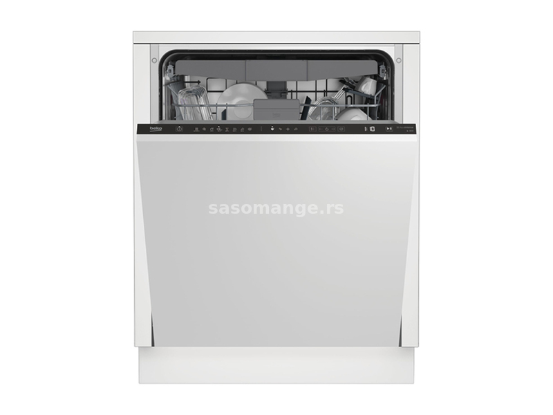 Ugradna mašina za pranje sudova Beko BDIN 38521 Q, 15 kompleta, širine 60 cm
