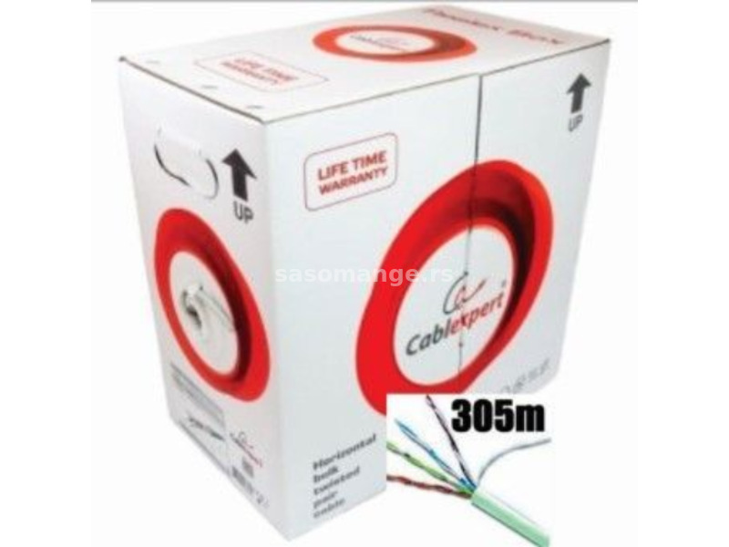 Gembird UTP cable Wall CAT 5E UPC-5004E SOL PP