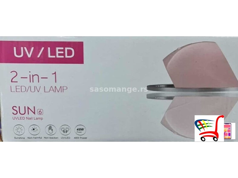UV LED lampa za nokte sun 6 - UV LED lampa za nokte sun 6