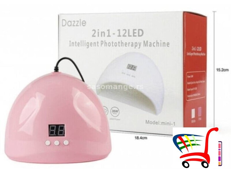 Uv/LED lampa 36w- Lampa za nokte-Nail lamp - Uv/LED lampa 36w- Lampa za nokte-Nail lamp