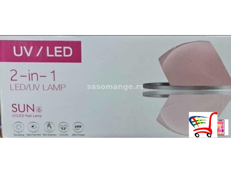 UV/LED lampa za nokte Sun 6 - UV/LED lampa za nokte Sun 6