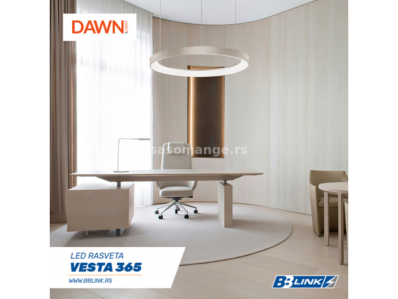 VESTA 365 VISILICA LED 60W 4000K BRUSENO ZLATO