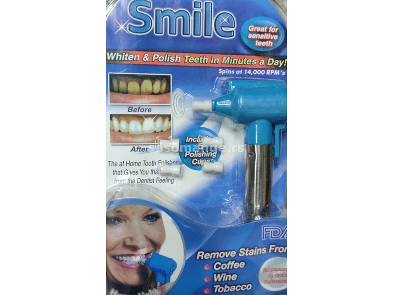 Smile - Aparat za poliranje i izbeljivanje zuba&nbsp;