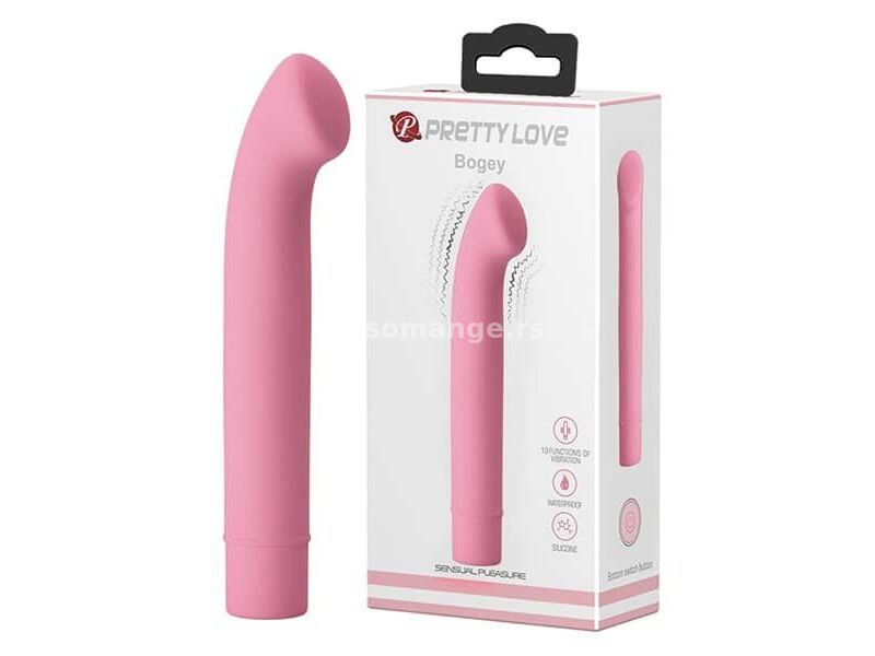 Roze vibrator za G tačku 10 funkcija vibracije