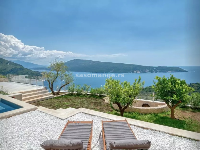 Luksuzna vila sa panoramskim pogledom na more, Podi, Herceg Novi