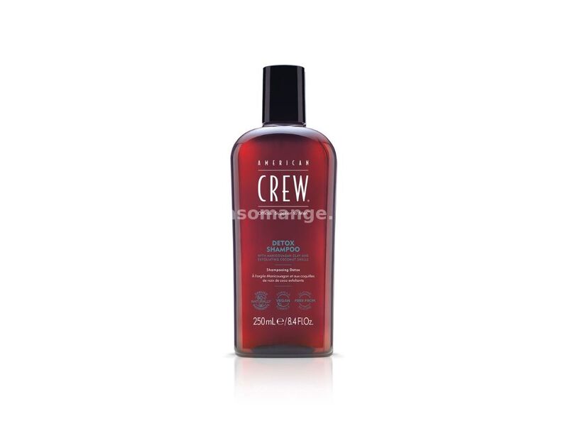 AMERICAN CREW Šampon za kosu DETOX/ 250 ml